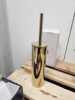 Toiletborstel met Wandhouder BWS Dorado Goud, Ophalen of Verzenden, Nieuw, Toilet