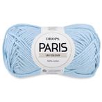 DROPS Paris Uni Colour - 76 babyblauw - Katoen Garen, Hobby en Vrije tijd, Breien en Haken, Ophalen of Verzenden, Nieuw