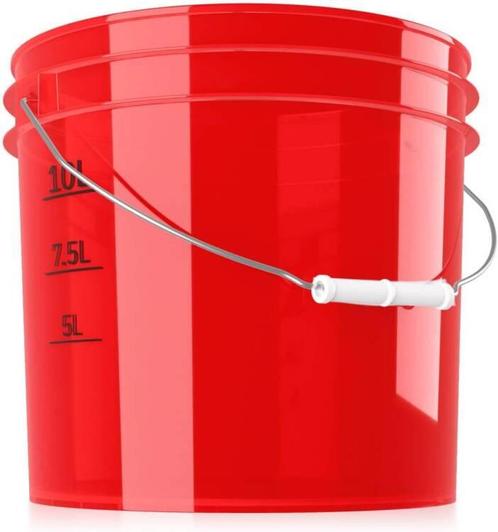 Chemicalworkz Detailing Bucket Wash Bucket 13Liter Rood, Auto diversen, Onderhoudsmiddelen, Ophalen of Verzenden