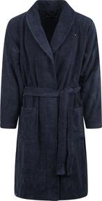 Tommy Hilfiger Badjas Donkerblauw maat XL Heren, Nieuw, Blauw, Maat 56/58 (XL), Tommy Hilfiger