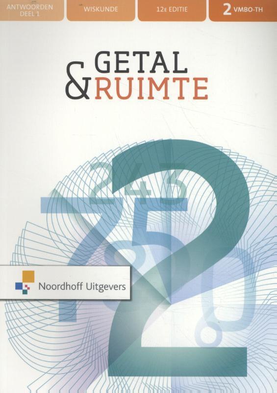 Getal amp Ruimte deel 1 vmbo thavo antwoordenb 9789001900212, Boeken, Studieboeken en Cursussen, Zo goed als nieuw, Verzenden