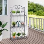 Tuinplank - MetaFlex - 3 niveaus - metaal - zilvergrijs, Ophalen of Verzenden, Nieuw