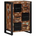 vidaXL Dressoir 50x35x70 cm massief gerecycled hout, Huis en Inrichting, Verzenden, Nieuw, Overige houtsoorten