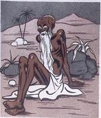 Spotprent De laatste Abessijn zit te wachten op de vredes..., Verzenden