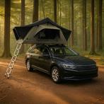 Daktent Lago - 2-personen - Incl. Matras - Zwart / Kaki - 14, Verzenden, Nieuw