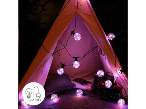 Veiling - JPro 20 Multicolor LED Lichtsnoer Buiten op Netstr, Tuin en Terras, Buitenverlichting