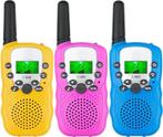 Walkie talkie walkietalkie portofoon kinderen 5KM *3 stuks*, Verzenden, Nieuw
