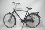 Refurbished Gazelle Paris N8-57 cm-Zwart, Fietsen en Brommers, Fietsen | Heren | Herenfietsen, Gebruikt, Versnellingen, Ophalen of Verzenden