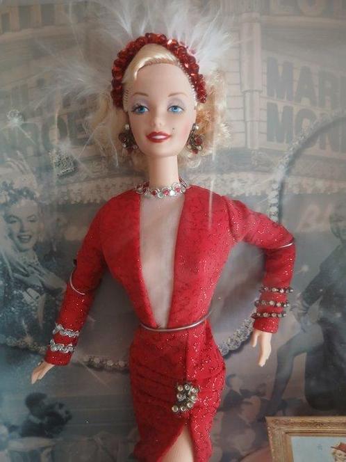 Mattel - Barbiepop Gentlemen Prefer Blondes Barbie as, Antiek en Kunst, Antiek | Speelgoed