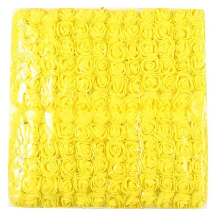 Fako Bijoux - Foam Roosjes Tule - 20x20x20mm - 144 Stuks -, Hobby en Vrije tijd, Knutselen, Verzenden