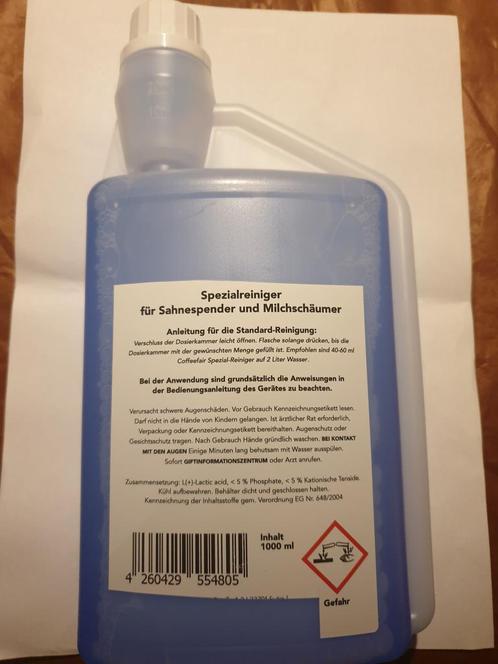 Melkschuim | melksysteemreiniger universeel - 1 liter, Witgoed en Apparatuur, Koffiemachine-accessoires, Nieuw, Ophalen of Verzenden