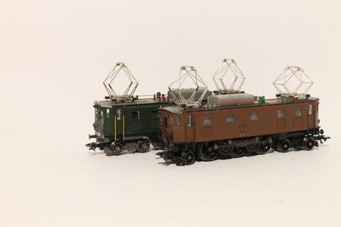 Märklin H0 - 37512 - Treinset (1) - 2 Modellen Ae 3/6 - SBB, Hobby en Vrije tijd, Modeltreinen | H0