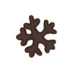 Callebaut Chocoladedecoratie Sneeuwvlok Klein Puur 192st., Hobby en Vrije tijd, Taarten en Cupcakes maken, Verzenden, Nieuw