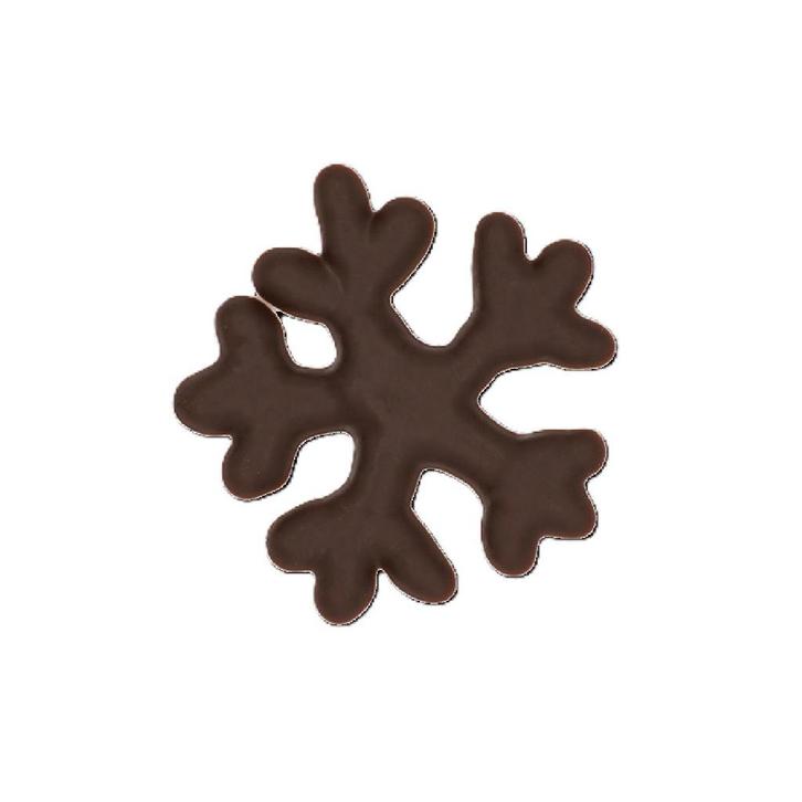 Callebaut Chocoladedecoratie Sneeuwvlok Klein Puur 192st., Hobby en Vrije tijd, Taarten en Cupcakes maken, Nieuw, Verzenden