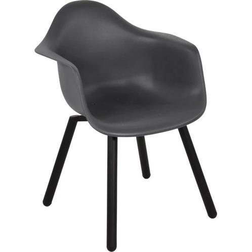 Loungestoel - Montreux  - Grijs - Lesli Living, Tuin en Terras, Tuinstoelen, Nieuw, Verzenden