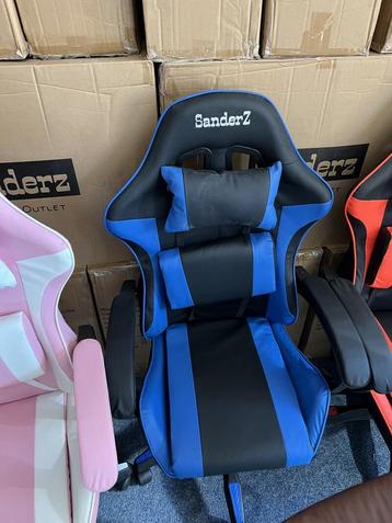Bureau Game Stoel, SanderZ, blauw, 2025 beschikbaar voor biedingen