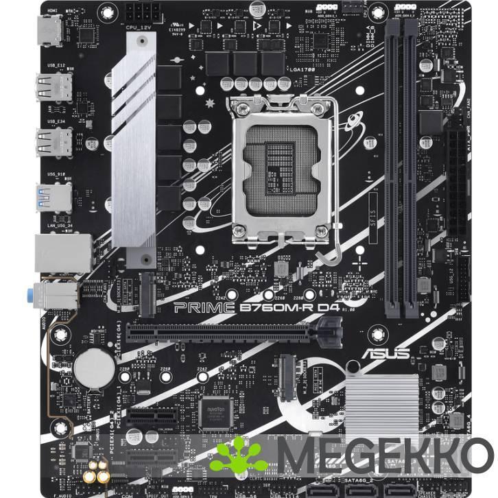 ASUS PRIME B760M-R D4, Computers en Software, Moederborden, Nieuw, Verzenden