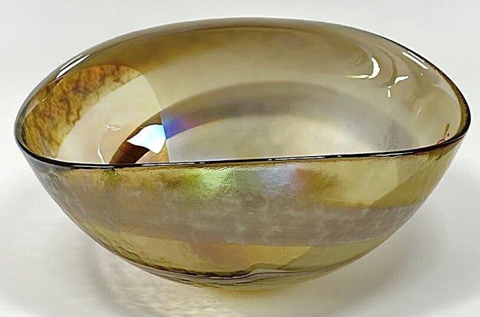 Tafelmiddenstuk (2) - Vetro di Murano - Roodvogels en ovale, Antiek en Kunst, Curiosa en Brocante