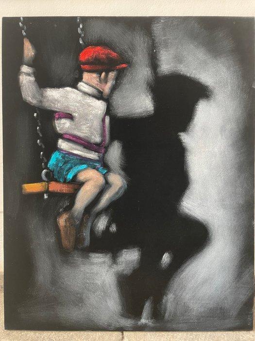 Hannu Palosuo (1966) - While Youre Looking for Something, Antiek en Kunst, Kunst | Schilderijen | Modern