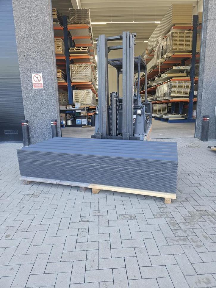 Eternit, Golfplaat, Vezelcement, Donkergrijs - goedkoop, Doe-het-zelf en Verbouw, Platen en Panelen, Nieuw, Minder dan 20 mm, Overige materialen
