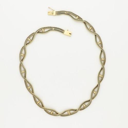 Halsketting - 14 karaat Geel goud, Sieraden, Tassen en Uiterlijk, Kettingen