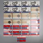 Nederland. Coincard 2001/2018 Herdenking coincard (25x), Postzegels en Munten