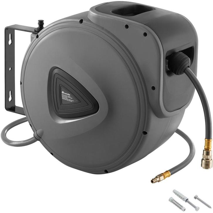 Persluchtslang met haspel - 30 m, Doe-het-zelf en Verbouw, Compressors, Verzenden