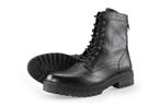 Loff1881 Veterboots in maat 44 Zwart | 10% extra korting, Loff1881, Verzenden, Zwart, Overige typen