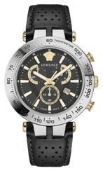 Versace VEJB00222 Bold Chrono horloge 46 mm, Nieuw, Overige merken, Staal, Polshorloge