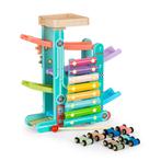 Ecotoys - rollerbaan - knikkerbaan - jodelbaan - met 6