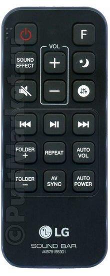 LG AKB75155301 afstandsbediening, Audio, Tv en Foto, Afstandsbedieningen, Verzenden