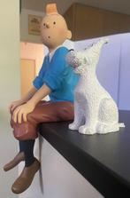 Beeldje - Statuettes Leblon-Delienne - Tintin Assis ref. 45, Nieuw