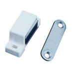 Magneetsnapper Kunststof Wit 46x15 4kg 2st., Caravans en Kamperen, Ophalen of Verzenden, Nieuw