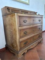 Commode - Walnoot, noce massello, Antiek en Kunst