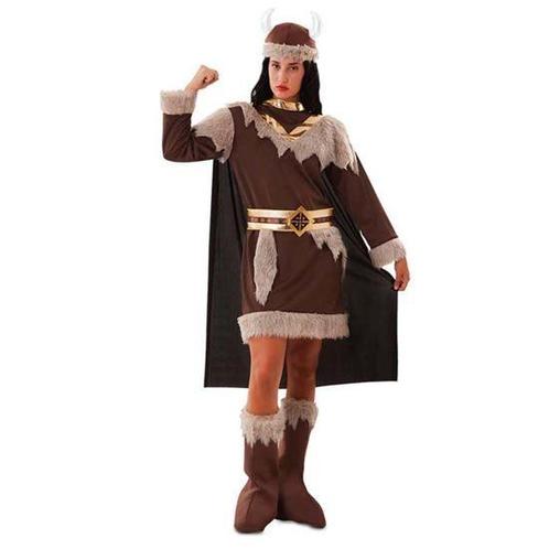 Viking kostuum dames Astera, Kleding | Dames, Carnavalskleding en Feestkleding, Nieuw, Ophalen of Verzenden