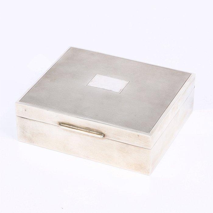 A. Chick & Sons Ltd., Birmingham - Sigarendoos - .925 zilver, Antiek en Kunst, Antiek | Goud en Zilver