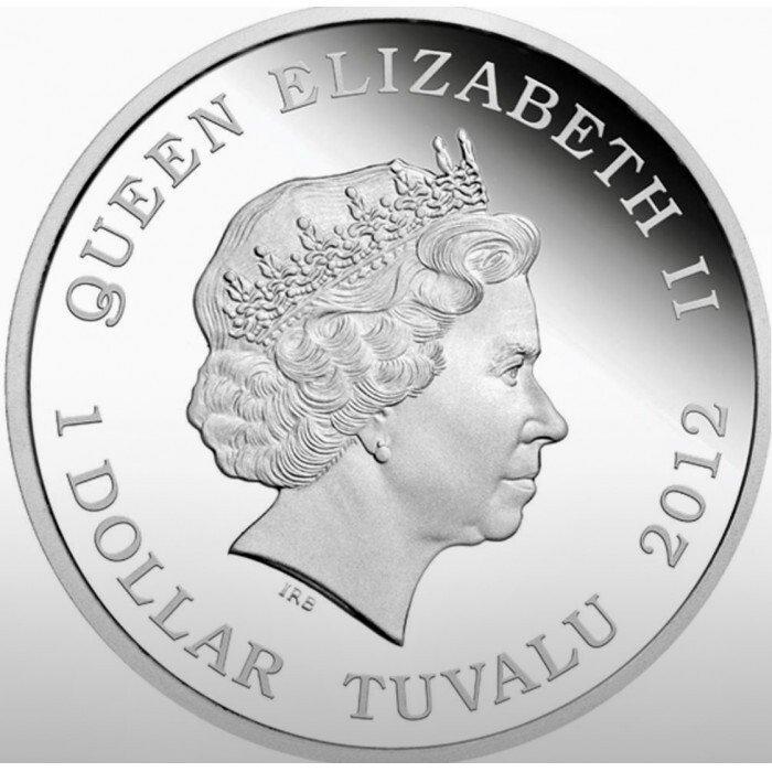 Tuvalu. 1 Dollar 2012 - 100. Jahrestag - Untergang der, Postzegels en Munten, Munten | Europa | Niet-Euromunten