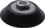 30mm Vlak CR Zwart Vacuümzuignap M5 Binnendraad Slag 2.5mm, Doe-het-zelf en Verbouw, Verzenden, Nieuw