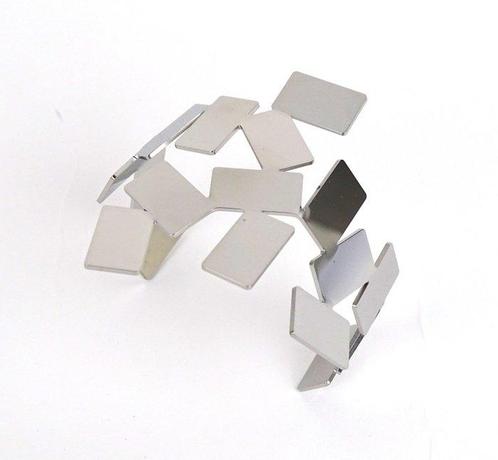 Alessi - 18/10 Roestvrij staal Spiegellak - Armband, Antiek en Kunst, Curiosa en Brocante