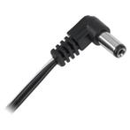 VLTG DC Aansluitkabel - 2.5x5.5mm - Haaks - 110cm, Hobby en Vrije tijd, Elektronica-componenten, Verzenden, Nieuw