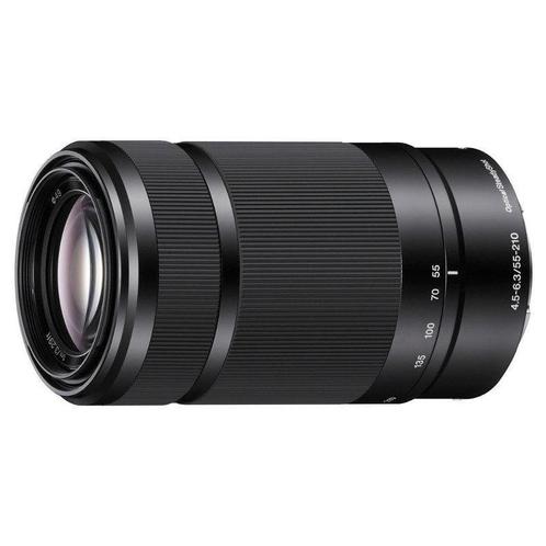 Sony E 55-210mm f/4.5-6.3 OSS Zwart objectief (SEL55210B.AE, Audio, Tv en Foto, Fotografie | Lenzen en Objectieven, Telelens, Gebruikt