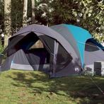 vidaXL Gezinstent 6-persoons waterdicht blauw, Caravans en Kamperen, Verzenden, Nieuw, Tot en met 2