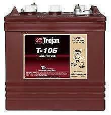 Trojan Dynac Varta  6 volt traktie hoogwerker bouwlift accu