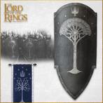 Lord of the Rings Replica 1/1 Gondorian Shield with Flag, Ophalen of Verzenden, Nieuw