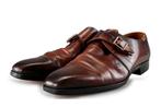 Santoni Gespschoenen in maat 44,5 Bruin | 10% extra korting, Kleding | Heren, Schoenen, Bruin, Verzenden, Gespschoenen, Santoni