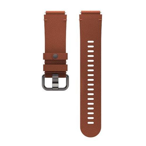 POLAR HORLOGEBANDJE 20MM LEDER Brons M/L, Hobby en Vrije tijd, Overige Hobby en Vrije tijd, Zo goed als nieuw, Ophalen of Verzenden