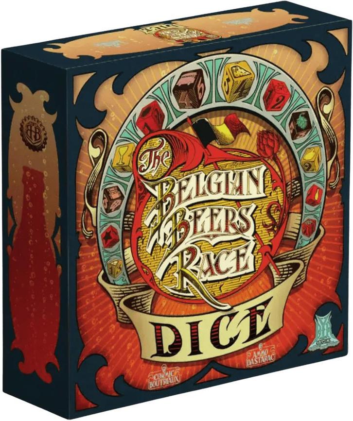 Belgian Beers Race Dice | Grand Gamers Guild - Dobbelspellen, Hobby en Vrije tijd, Gezelschapsspellen | Bordspellen, Nieuw, Verzenden