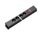 Martin Kaiser 6-Weg Schakelaar Power Strip AC166, Doe-het-zelf en Verbouw, Elektra en Kabels, Verzenden, Nieuw, Overige typen