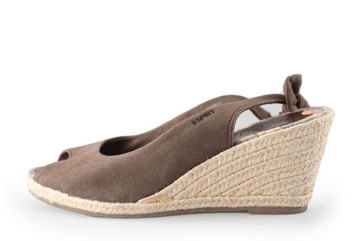 Esprit Espadrilles in maat 41 Bruin, Kleding | Dames, Schoenen, Bruin, Gedragen, Verzenden