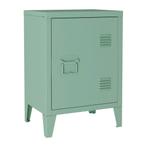 [en.casa] Nachtkastje Inari metaal 57x40x30 cm pastel groen, Zakelijke goederen, Verzenden, Nieuw in verpakking